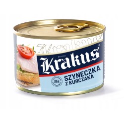 KONSERWA SZYNECZKA Z KURCZAKA 170G KRAKUS