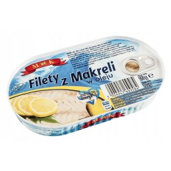 Filety z makreli w oleju 170g MK