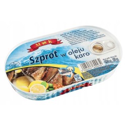 Szprot w oleju karo 170g MK