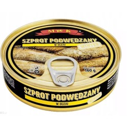 Szprot podwędzany w oleju WINTER 160 g MK 3 szt