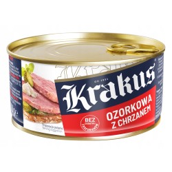 NOWOŚĆ! KONS OZORKOWA Z CHRZANEM 300G KRAKUS 6 SZT