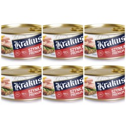 KONSERWA SZYNKA PREMIUM 300G KRAKUS !! X6 SZT !!