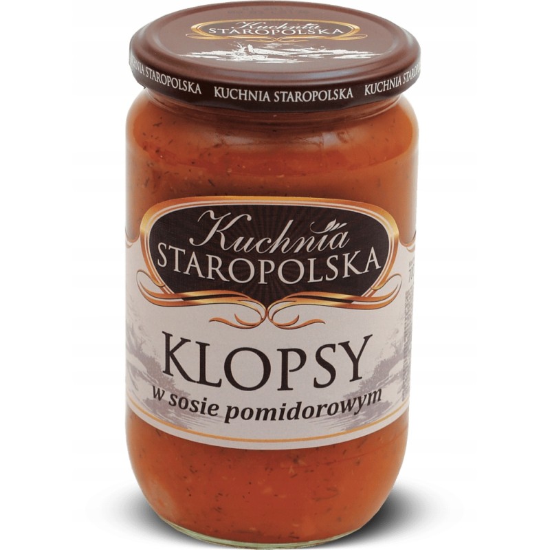 Klopsy w sosie pomidorowym 700g