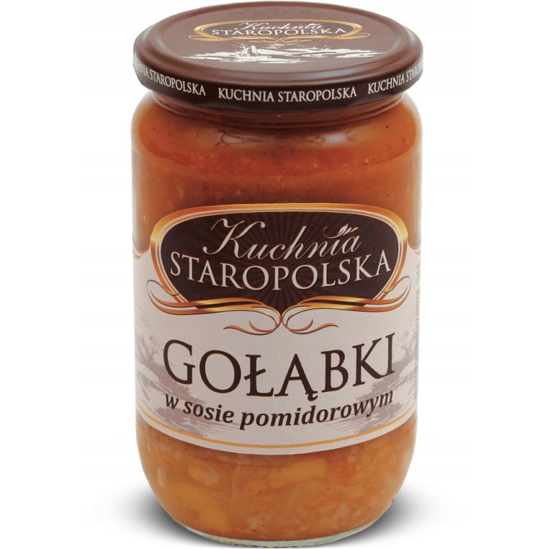 Gołąbki w sosie pomidorowym 700g - 6 sztuk