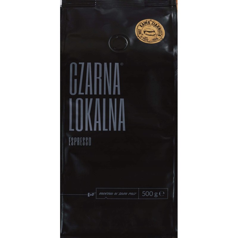 KAWA ZIARNISTA CZARNA LOKALNA ESPRESSO 500 G