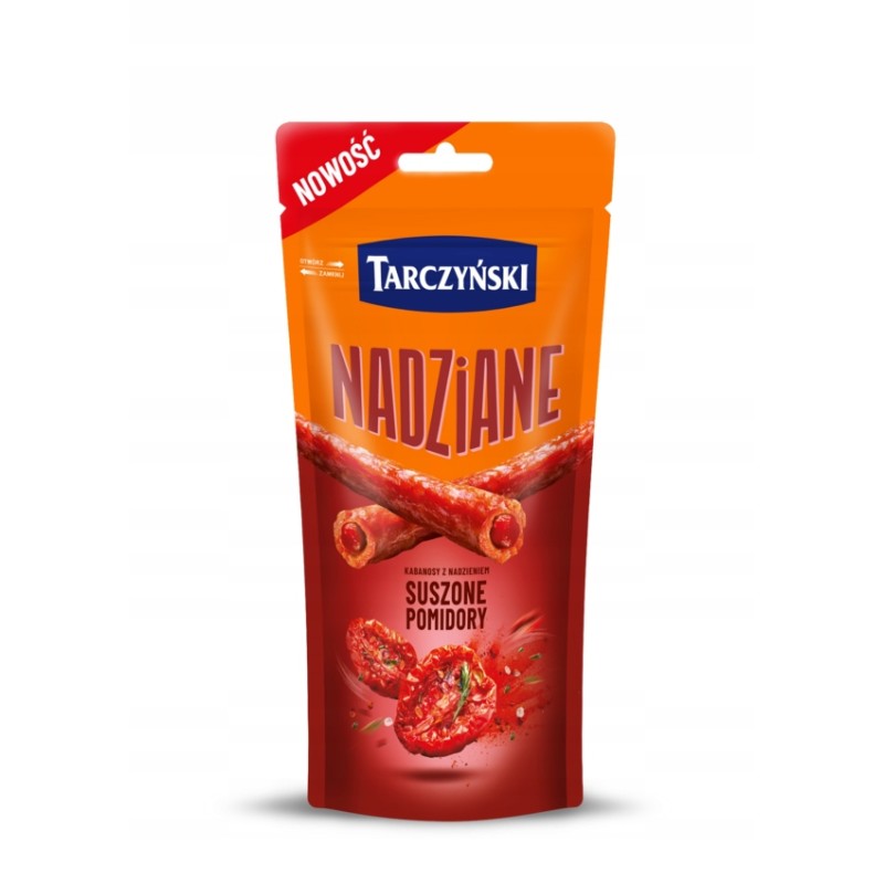 KABANOSY NADZIANE SUSZONYMI POMIDORAMI 95G TARCZYŃSKI