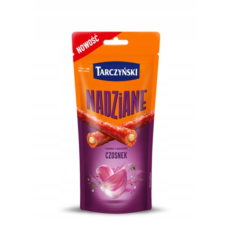 KABANOSY NADZIANE CZOSNKIEM 95G TARCZYŃSKI