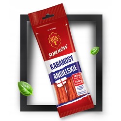 KABANOSY ANGIELSKIE 100G SOKOŁÓW