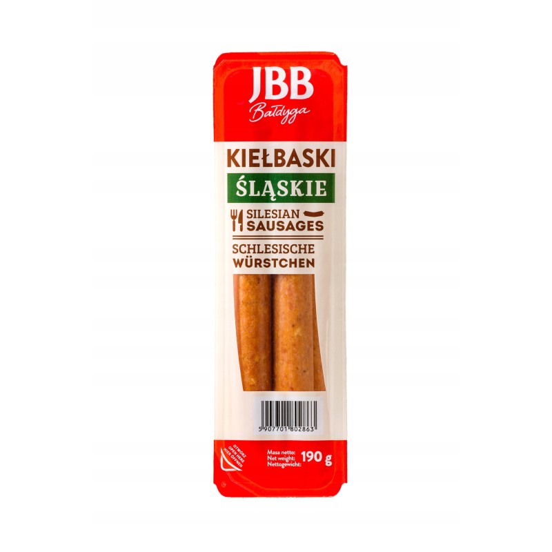 KIEŁBASKI ŚLĄSKIE 190G JBB