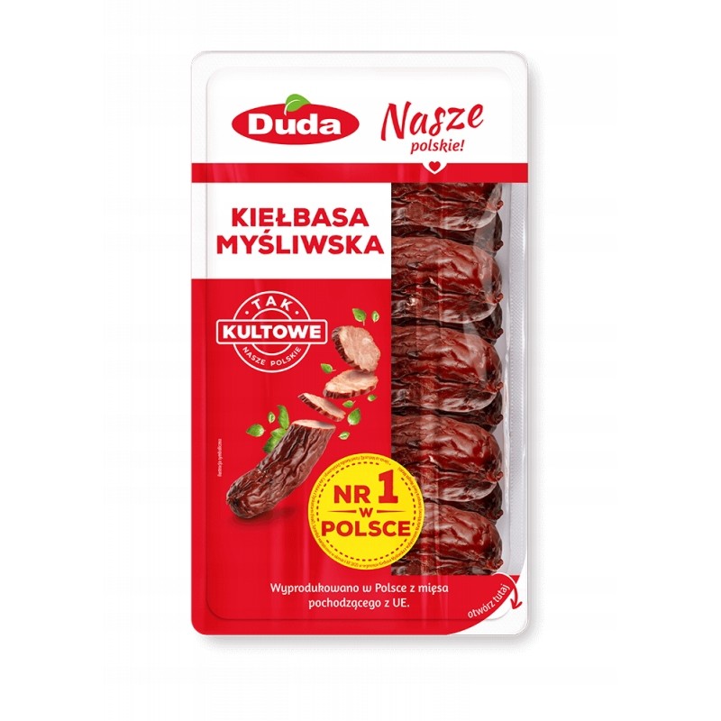 KIEŁBASA MYŚLIWSKA 620G DUDA