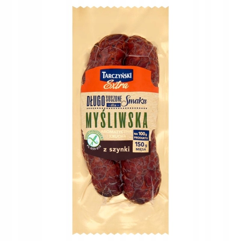 KIEŁBASA MYŚLIWSKA SUCHA Z SZYNKI 150 G TARCZYŃSKI