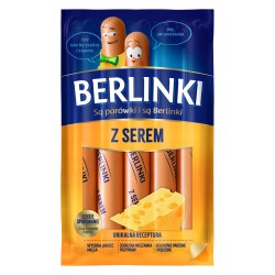 PARÓWKI BERLINKI Z SEREM 250G