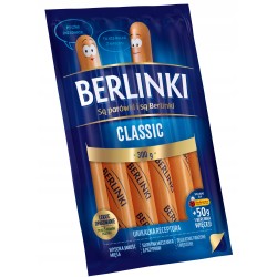 PARÓWKI BERLINKI CLASSIC 250G