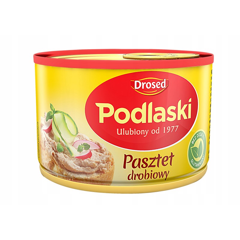 Podlaski pasztet drobiowy 195g Drosed