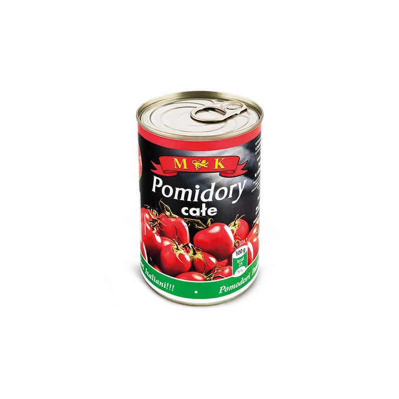 POMIDORY CAŁE KONSERWOWE 400G MK