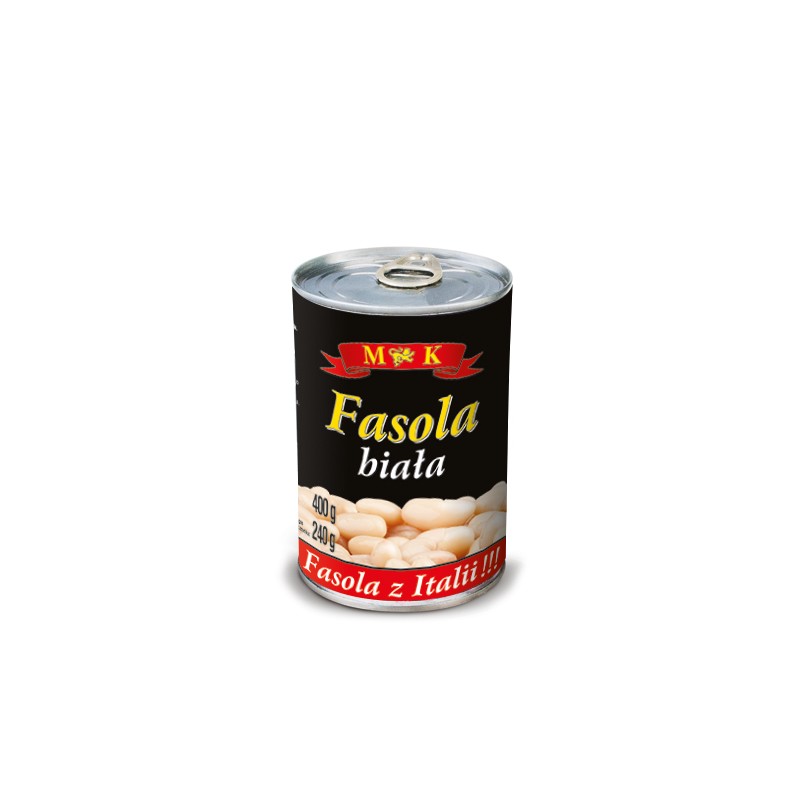 FASOLA BIAŁA KONSERWOWA 400G MK