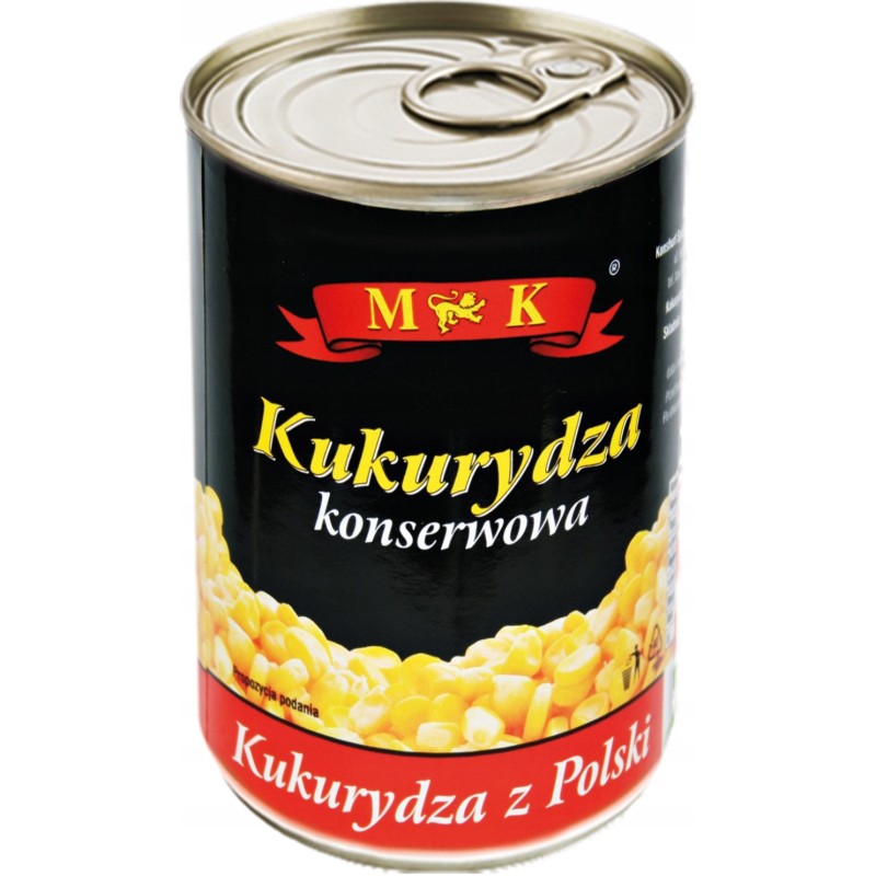 KUKURYDZA KONSERWOWA 400G MK