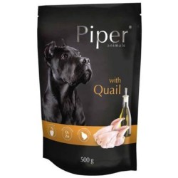 KARMA DLA PSA Z PRZEPIÓRKĄ PIPER 500G