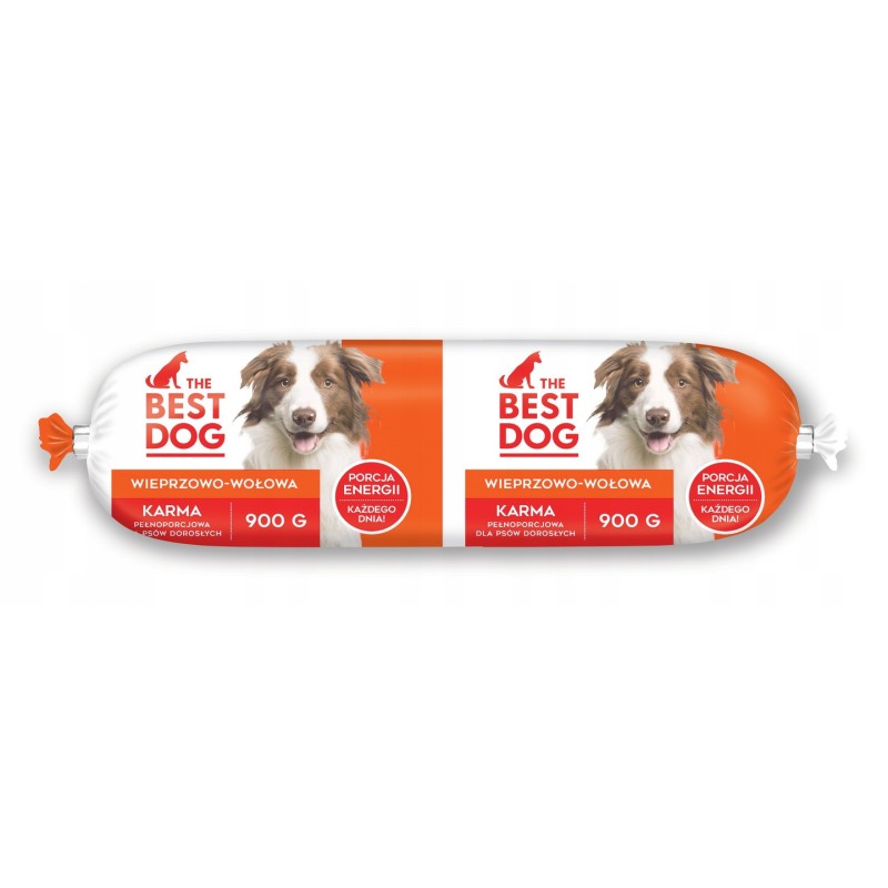 Karma dla psa The Best Dog wp-woł 900G