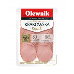 SUCHA KRAKOWSKA Z SZYNKI 80G PLASTRY OLEWNIK