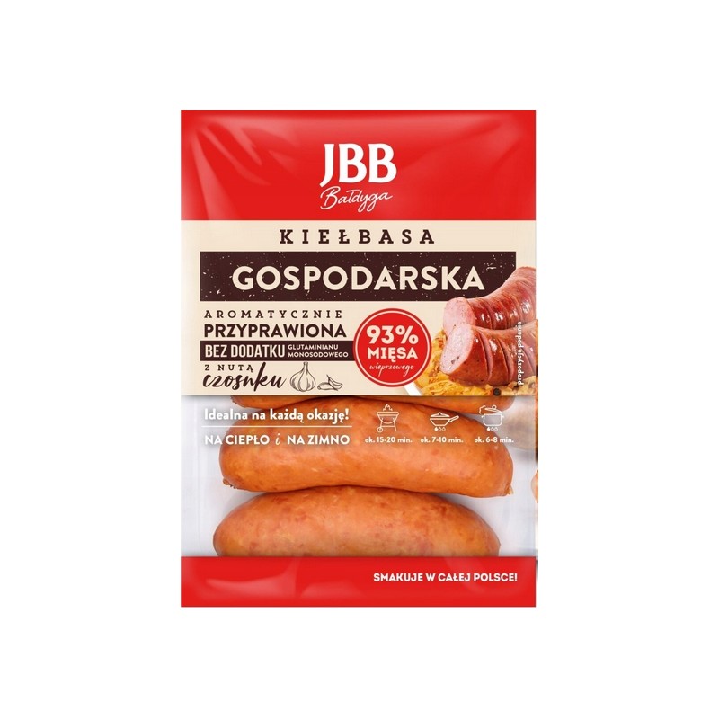 KIEŁBASA GOSPODARSKA 620 G JBB