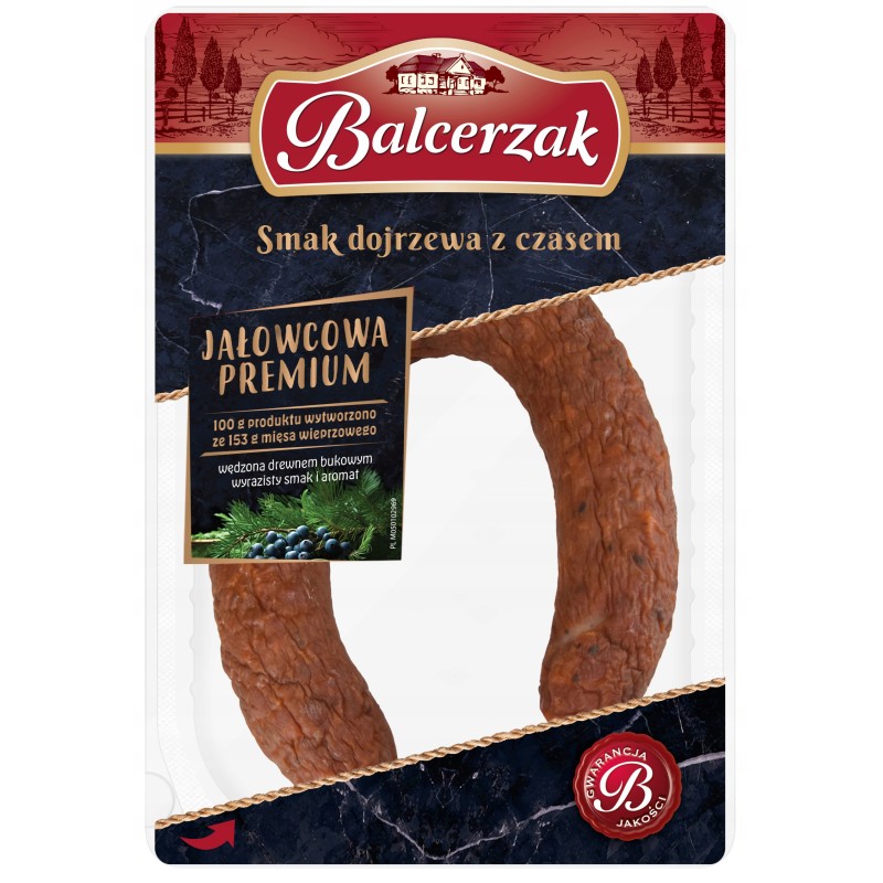 KIEŁBASA JAŁOWCOWA PREMIUM 150G BALCERZAK