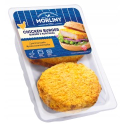 CHICKEN BURGER Z PIERSI KURCZAKA 400G MORLINY