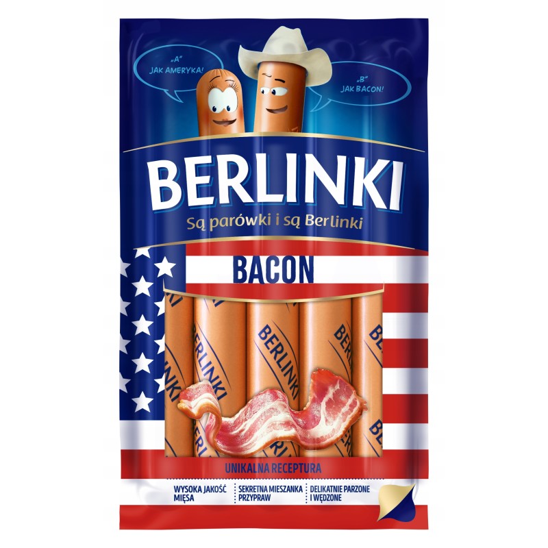 BERLINKI BACON 250G