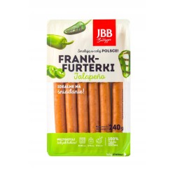 FRANKFURTERKI JALAPENO 240G JBB