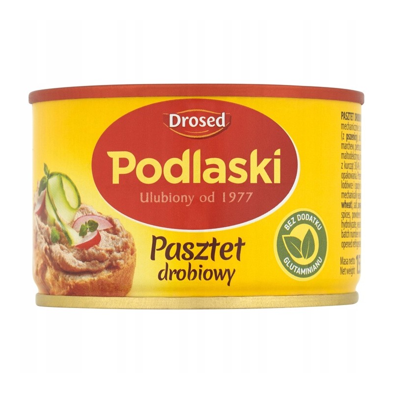 Podlaski pasztet drobiowy 155g Drosed