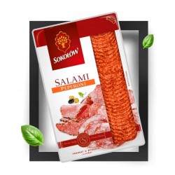 SALAMI PEPERONI 100G SOKOŁÓW