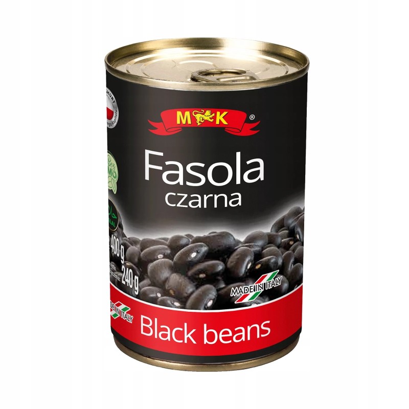 FASOLA CZARNA KONSERWOWA 400G MK