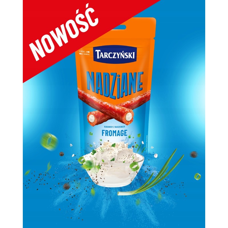 KABANOSY NADZIANE FROMAGE 95G TARCZYŃSKI