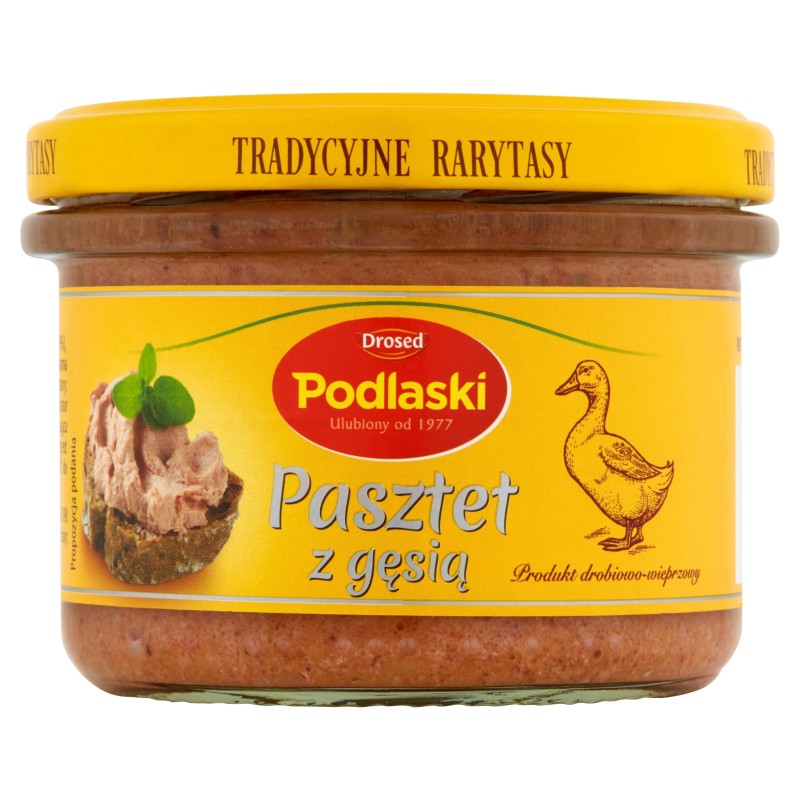 PASZTET Z GĘSIĄ 160G DROSED