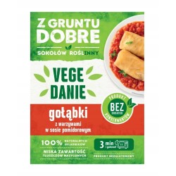 GOŁĄBKI z warzywami w sosie pomidorowym GOTOWE VEGE DANIE 360G SOKOŁÓW