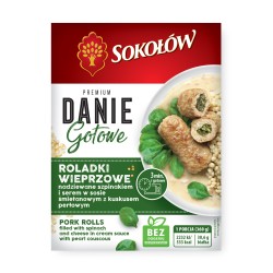 ROLADKI WIEPRZOWE DANIE GOTOWE 360G SOKOŁÓW NOWOŚĆ